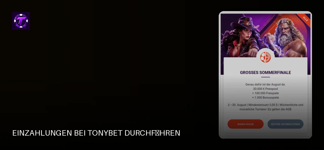 Tonybet promotional banner
